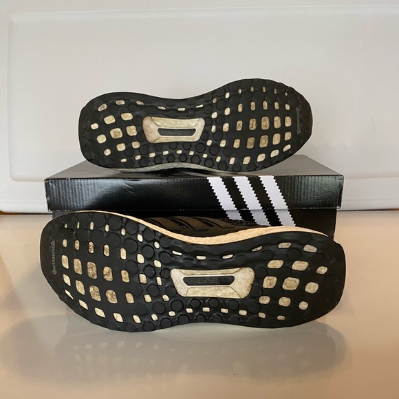 🔴Adidas Ultraboost 4.0 Black White Speckle Men Size 7 - Picture 7 of 9